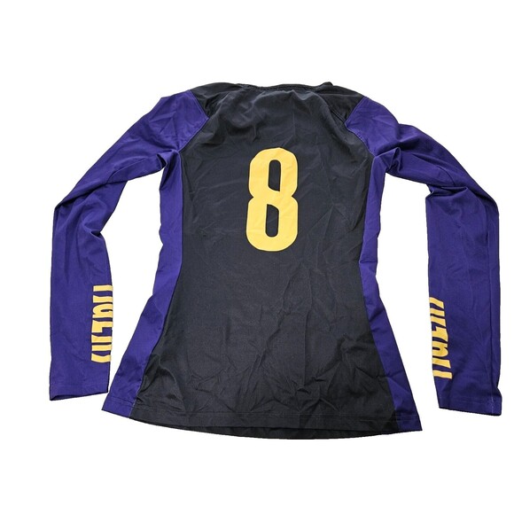 Adidas Woman's XS Long Sleeve Crew Neck Soccer Shirt Jersey Size XS "TIGERS" - Picture 2 of 8